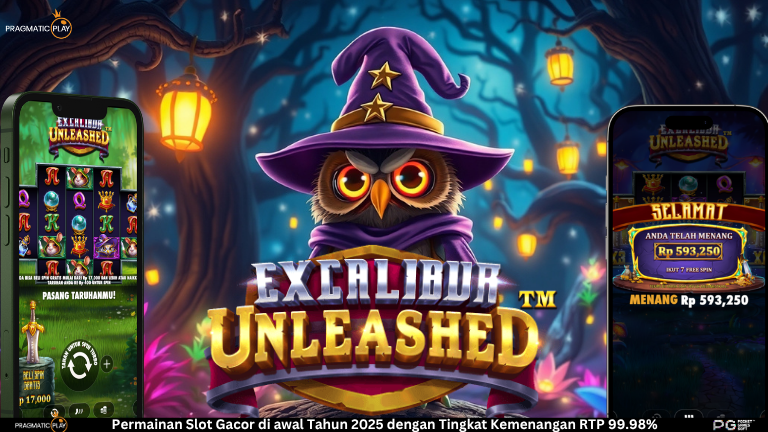 Excalibur Unleashed: Petualangan Magis Menempa beruntungan
